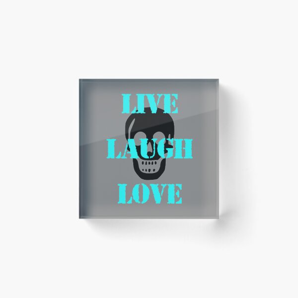 Item preview, Karen Live Laugh Love Black blue designed and sold by ModSupporters.