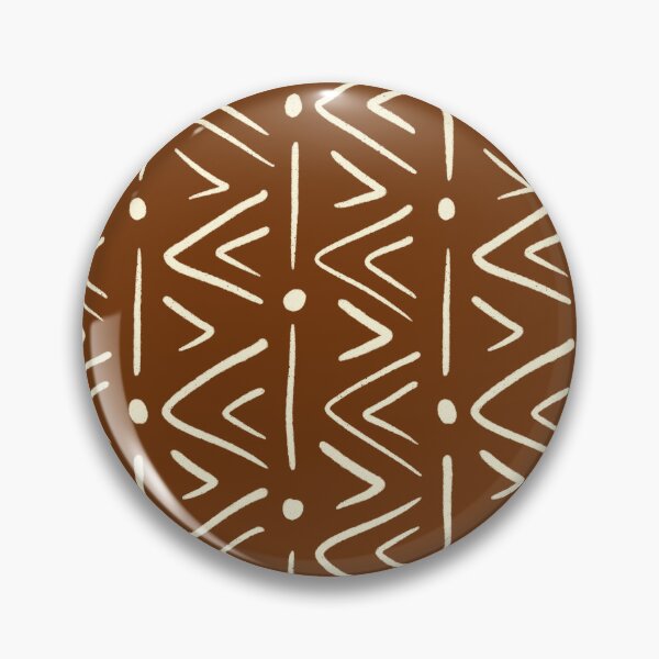 Item preview, Mudcloth African Inspired Freehand Lines Seamless Pattern designed and sold by CreativeDraws42.