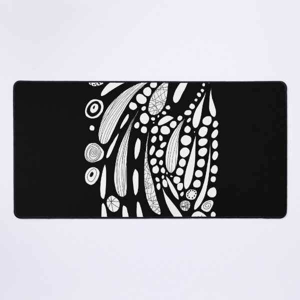 Item preview, Black and White Swirls and Dots designed and sold by NancyMerkle.