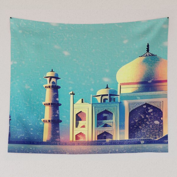 Item preview, Winter in Agra designed and sold by ZvezdanArt.