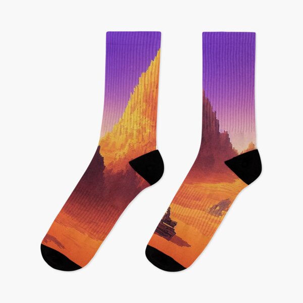 Item preview, Traversing a Sand Planet Pixel Art Vaporwavec designed and sold by DesignerKin.