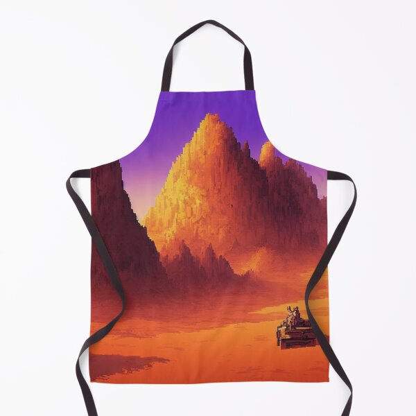Item preview, Traversing a Sand Planet Pixel Art Vaporwavec designed and sold by DesignerKin.