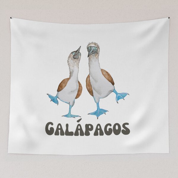 Item preview, Blue-Footed Booby Islas Galapagos Galapagos Islands designed and sold by Anthlete.