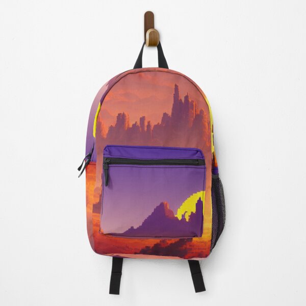 Item preview, Traversing a Sand Planet Pixel Art Vaporwave designed and sold by DesignerKin.