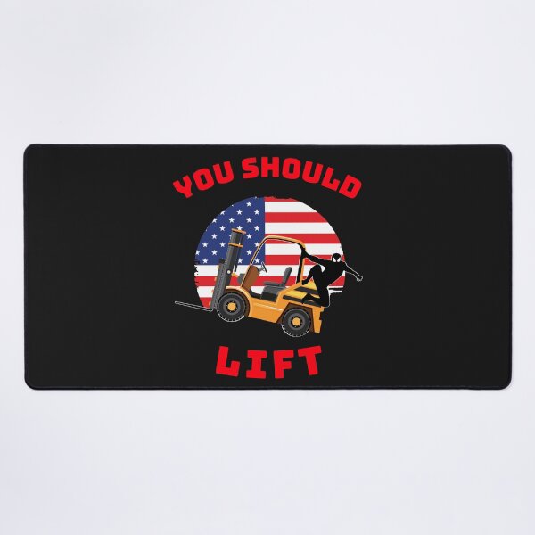 Item preview, Forklift Ninja, You Should Lift GR designed and sold by TeamsterLife.