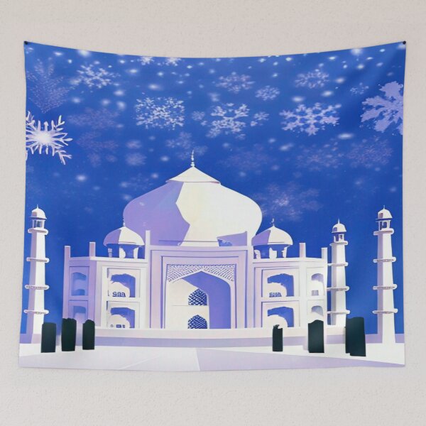 Item preview, Winter in Agra designed and sold by ZvezdanArt.