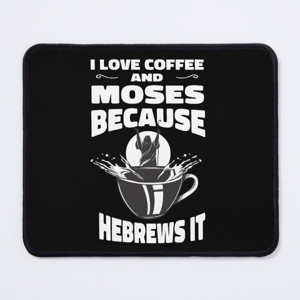 Item preview, Funny Moses Ten Commandments For Coffee Lovers designed and sold by MrEddie10.