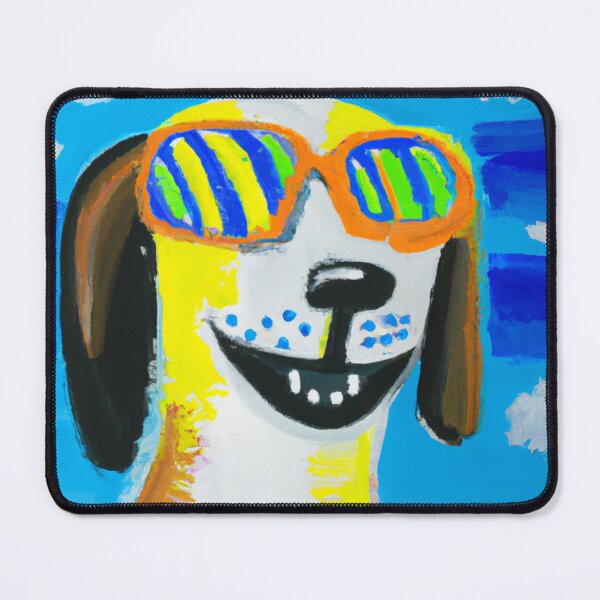 Item preview, Artful dogs - dog at the coast designed and sold by kookycomet.