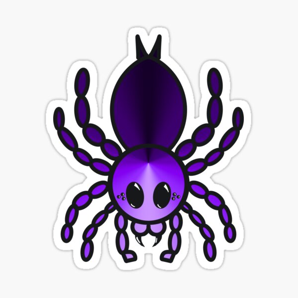 Item preview, Colorful Cartoon Tarantula (Purple) designed and sold by IgorAndMore.