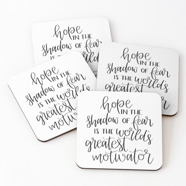 Item preview, Hope - Scythe quote designed and sold by Bookishletters.