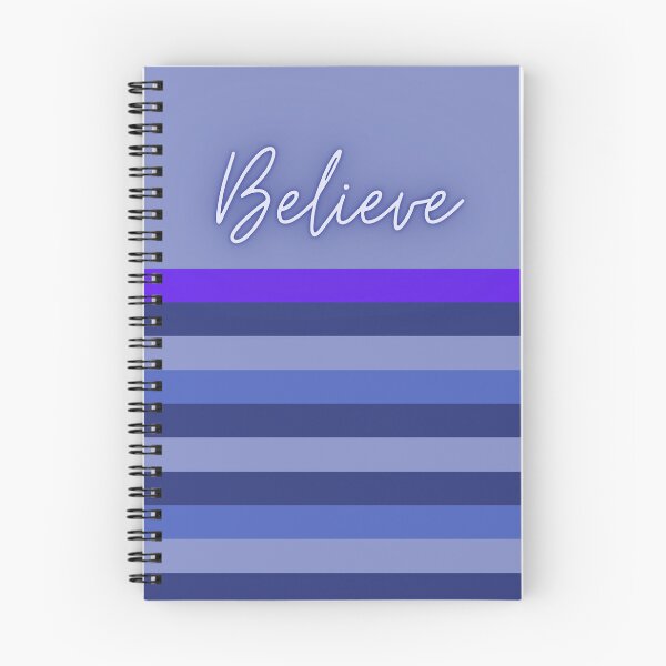 Item preview, BELIEVE BLUE STRIPES designed and sold by abundantlife10.