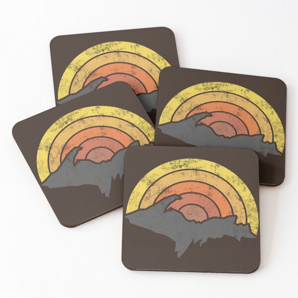 Item preview, Retro Upper Peninsula Sunrise designed and sold by thebruce13.