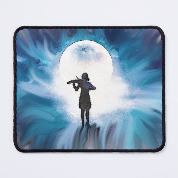 Item preview, violin player designed and sold by piesdesignart.