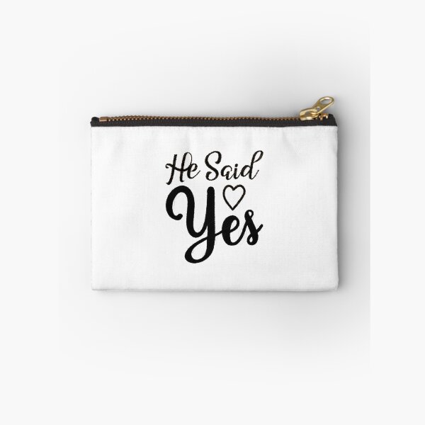 Item preview, She asked he said yes, he said yes, wife,wifey,mommy,will you marry me,married,marriage,just married designed and sold by RedArtsDesign.