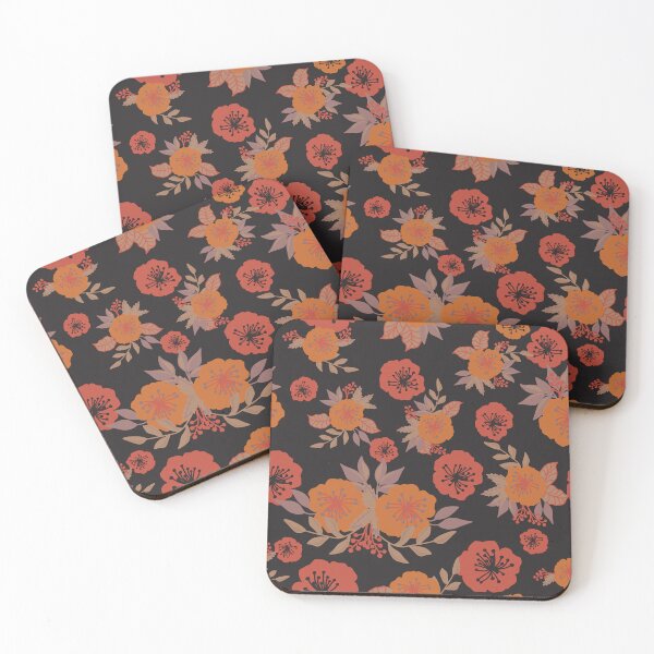 Item preview, Floral print in earthy colors designed and sold by pidzam4e.