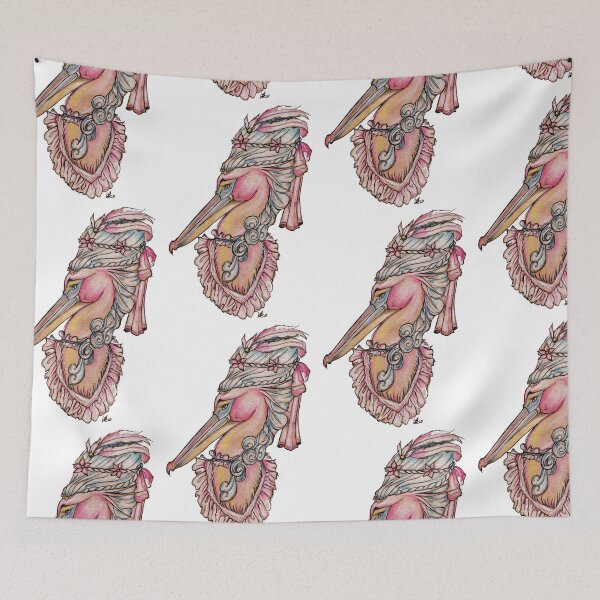 Item preview, Viscountess Pink Pelican designed and sold by Oniroiatlier.