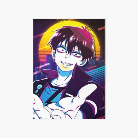 Blood Lad - Beros Art Board Print for Sale by 80sRetroArt