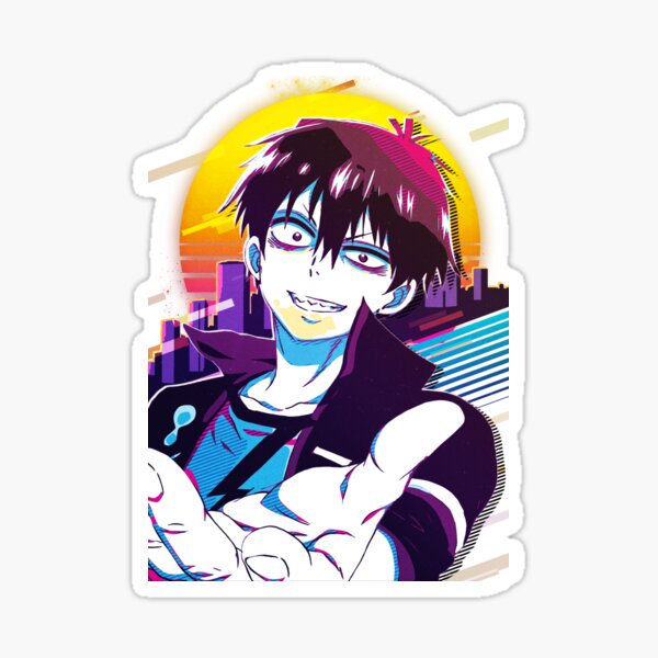 Blood Lad Anime Sticker for Sale by Anime Store