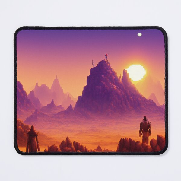 Item preview, Beholding a Sand Planet Pixel Art Vaporwave designed and sold by DesignerKin.
