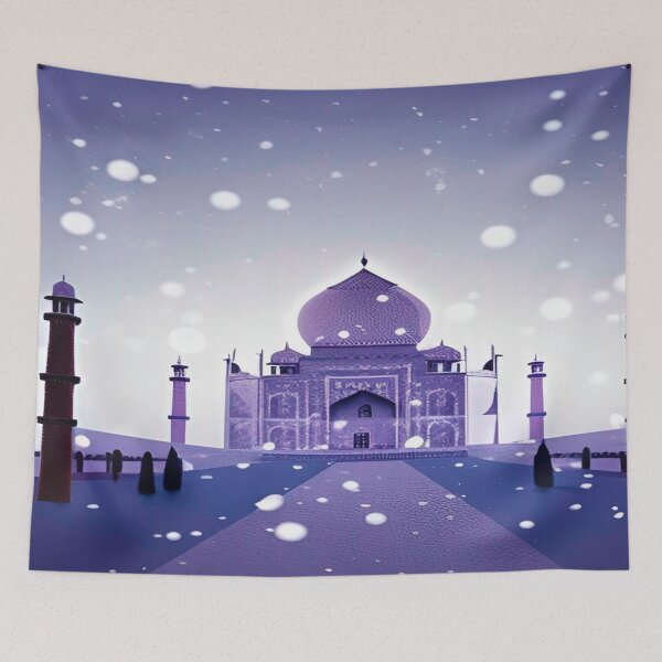 Item preview, Winter in Agra designed and sold by ZvezdanArt.