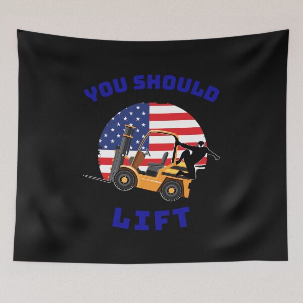 Item preview, Forklift Ninja, You Should Lift GB designed and sold by TeamsterLife.