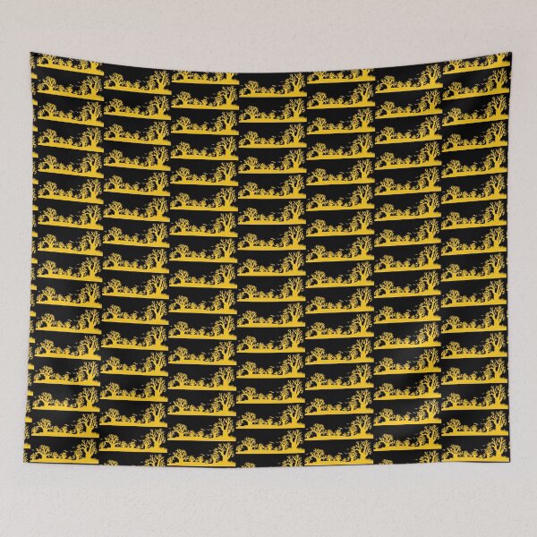 Item preview, Baobab forest silhouette yellow designed and sold by Tony Cisse.