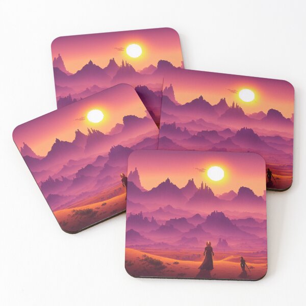 Item preview, Beholding a Purple Sand Planet Pixel Art Vaporwave designed and sold by DesignerKin.