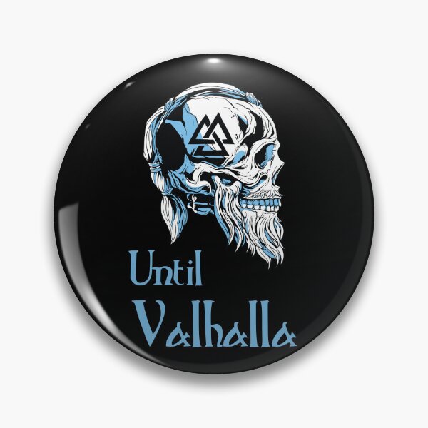 Item preview, Until Valhalla - Skull Blue designed and sold by Georgy09.