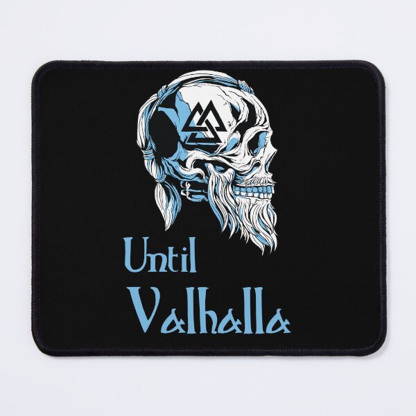 Item preview, Until Valhalla - Skull Blue designed and sold by Georgy09.