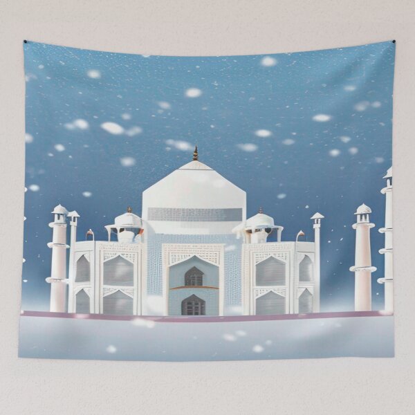 Item preview, Winter in Agra designed and sold by ZvezdanArt.