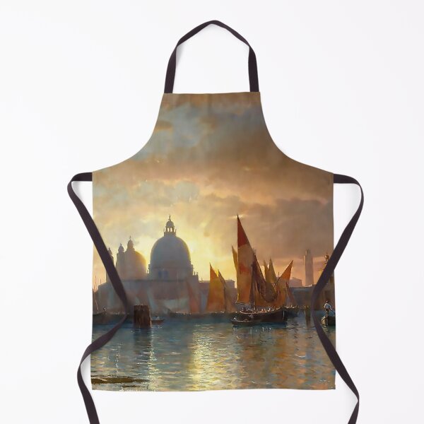 Item preview, Sunset painting, Sunset Artwork,Santa Maria della Salute, Sunset designed and sold by danaJG.