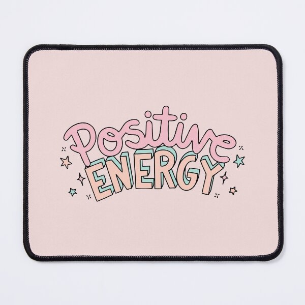 Item preview, Positive Energy Lettering Pink designed and sold by Brendaallen  Art.