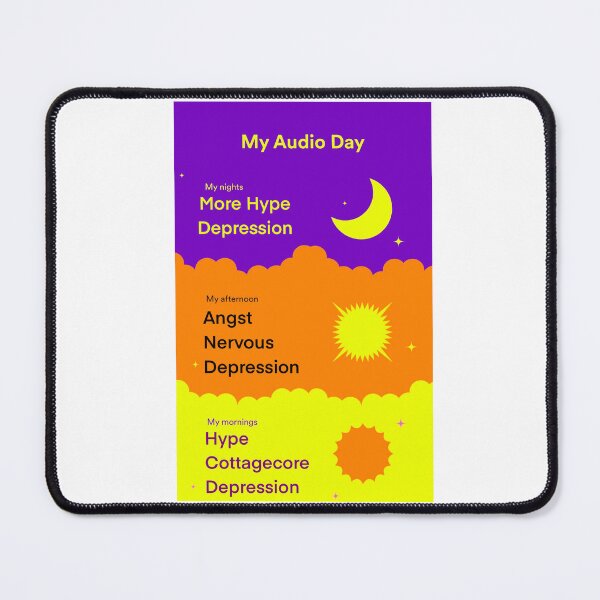 Item preview, Spotify Wrapped Depression designed and sold by Lauren Kenney.