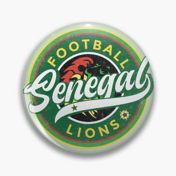 Item preview, Senegal Soccer Badge (round) designed and sold by Numero14.