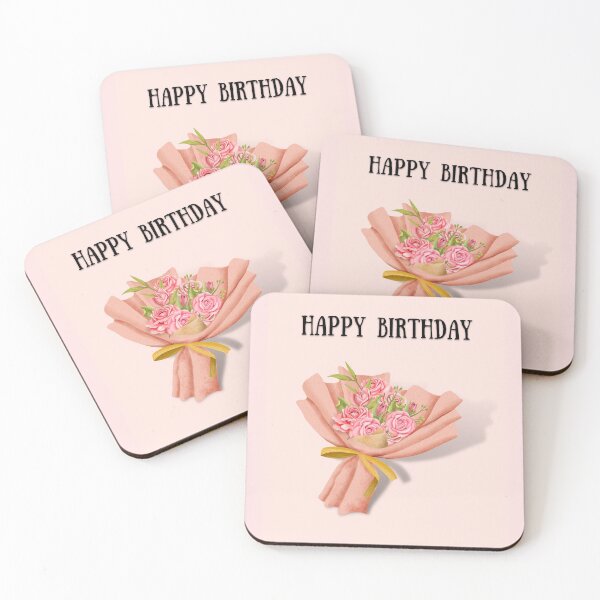 Item preview, Pink Bouquet for Birthday designed and sold by Caviar-Studio.