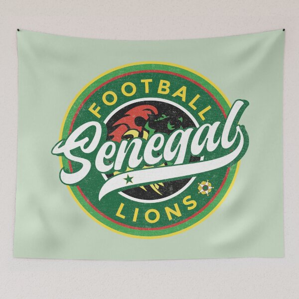 Item preview, Senegal Soccer Badge (round) designed and sold by Numero14.