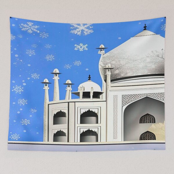 Item preview, Winter in Agra designed and sold by ZvezdanArt.