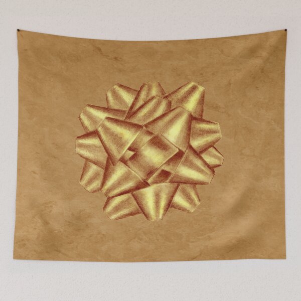 Item preview, star knot - brown marbled version designed and sold by SylvieG18.