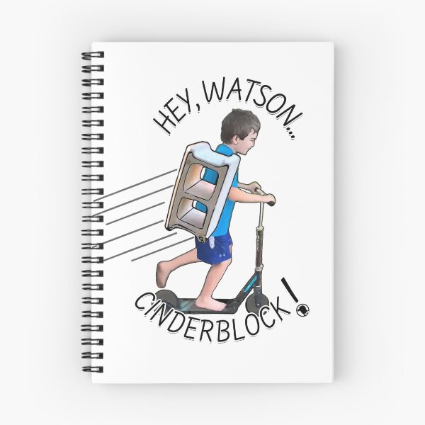 Item preview, Hey, Watson…Cinderblock! designed and sold by Starboy Design.