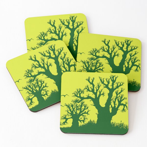 Item preview, Baobab forest silhouette green designed and sold by Tony Cisse.