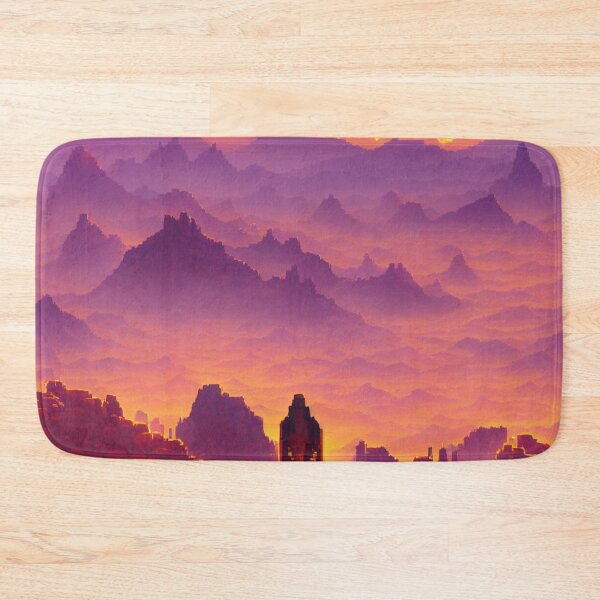 Item preview, Beholding a Purple Sand Planet Pixel Art Vaporwave designed and sold by DesignerKin.