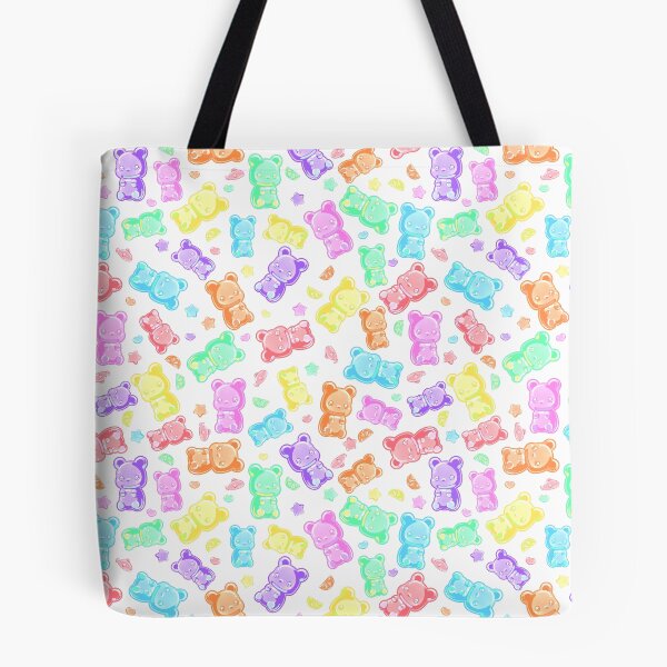 Item preview, Gummi Bear Sweets Pattern WHITE designed and sold by FaultyOverlord.