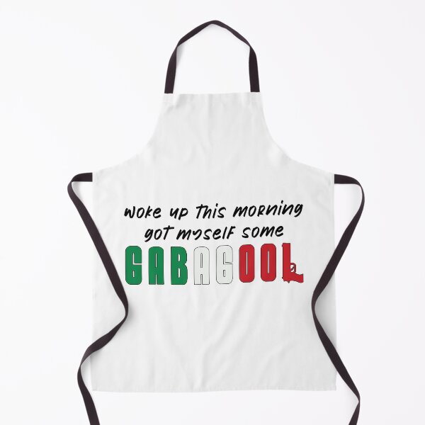 Item preview, Woke Up This Morning Got Myself Some Gabagool - Black Font designed and sold by frankyou.