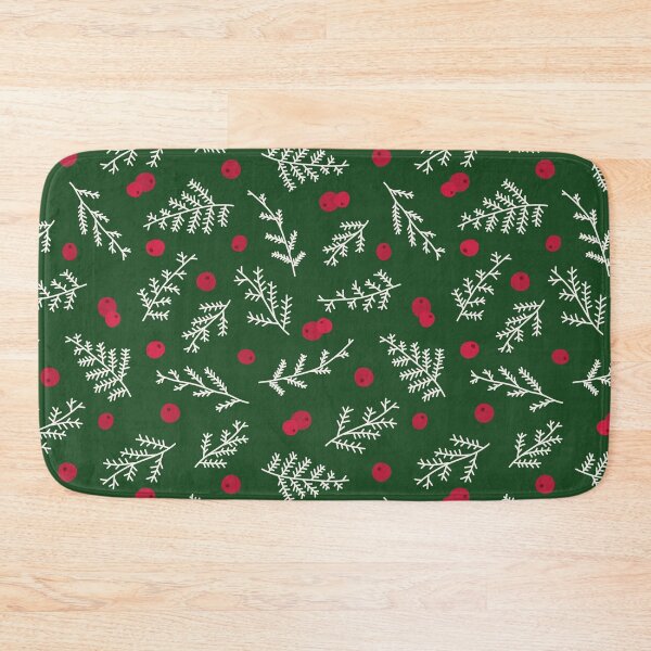 Item preview, Traditional Christmas Holly and White Twigs designed and sold by OkayKaylaMarie.