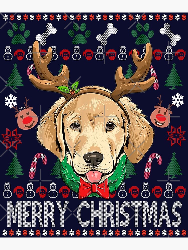 Labrador Christmas Card Funny Dog Christmas Gifts For Men - Temu