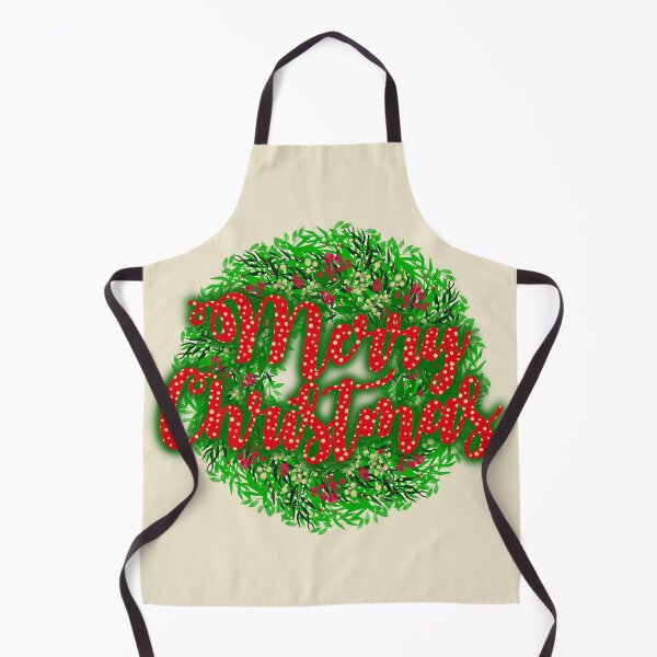 Item preview, Merry Christmas wreath designed and sold by suzeArtUK.