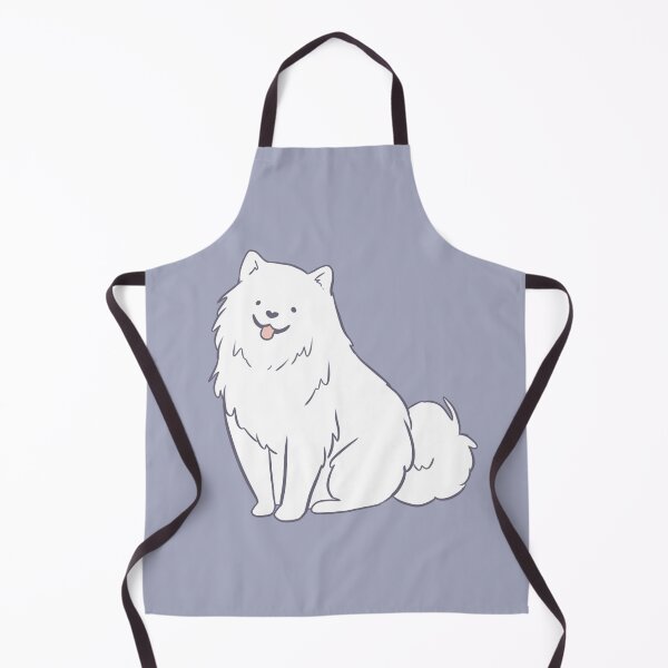 Item preview, samoyed dog cartoon illustration designed and sold by Yarafantasyart.