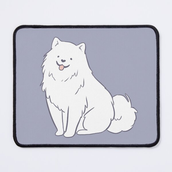 Item preview, samoyed dog cartoon illustration designed and sold by Yarafantasyart.