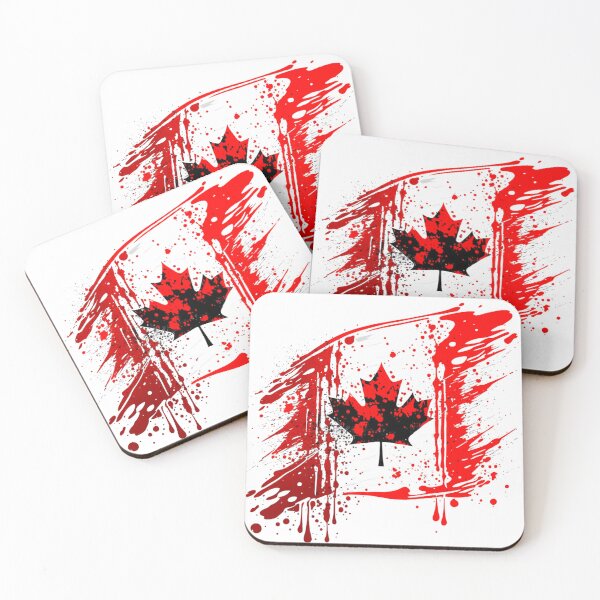 Item preview, Canadian Flag Maple Leaf Red Sticker designed and sold by Itis-Whatitis.