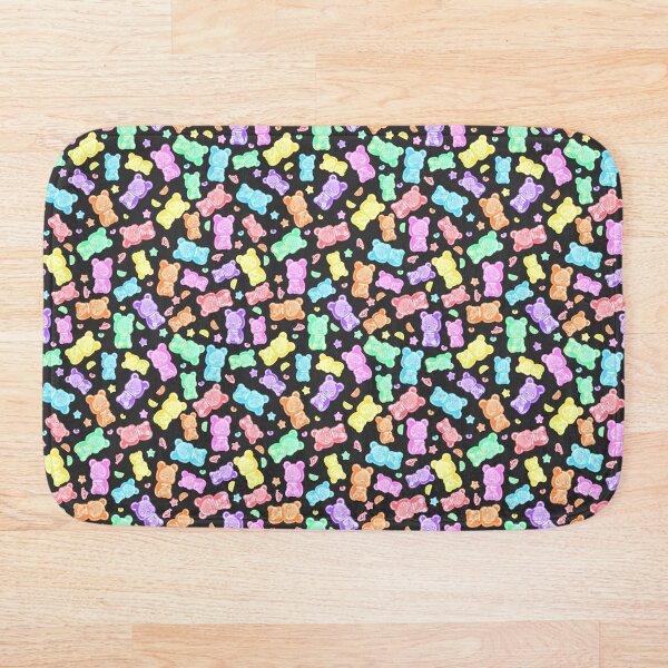 Item preview, Gummi Bear Sweets Pattern BLACK designed and sold by FaultyOverlord.